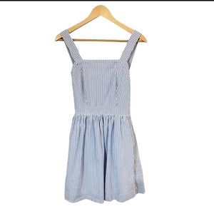 JCrew NWOT Large Seersucker Apron Dress